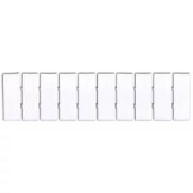   Popisný štítok k radovým svorkám TSKA, TSKB, 10 mod., W=4 mm