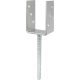 FONDATION U-BRACKET ANCHOR LB 80X60X125MM