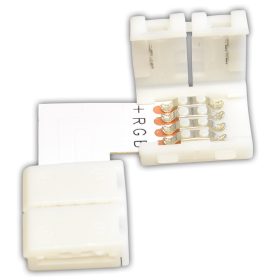 Bezspájková rýchlospojka "L"k LED pásom RGB