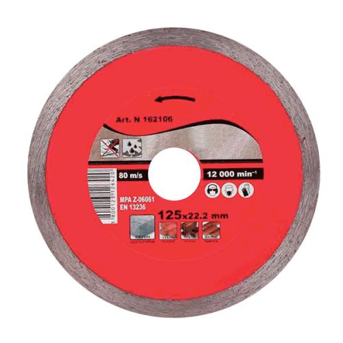 DOND REZNÝ KOTÚČ 125x22.2mm