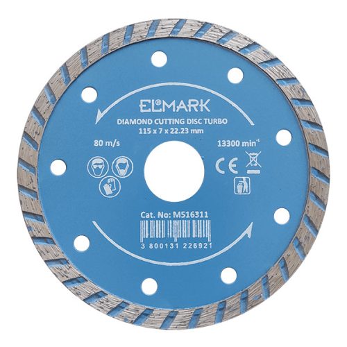 DIAMANTOVÝ REZNÝ KOTÚČ TURBO 125x22.2mm