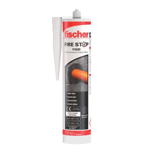 FISCHER FIGM 310 INTUMESCENT GRAFIT MASTIC 310ml