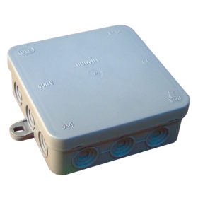 Nadomietková inštalačná krabica, sivá