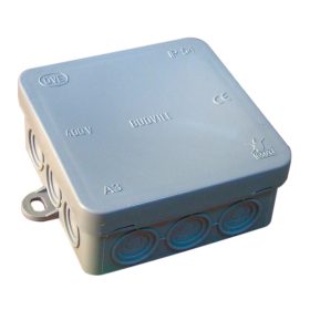 Nadomietková inštalačná krabica, sivá