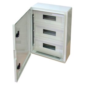 Rozvodná skriňa plastová, s krycou doskou