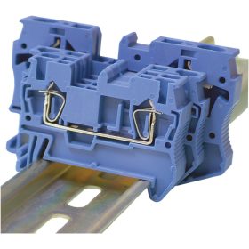 Radová svorka pre neutrálny (N) vodič, modrá