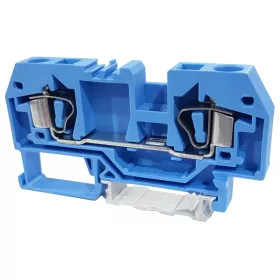 Radová svorka skrutkováneutrálny vodič, modrá