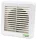 Vonkajšia pevná žalúzia s mriežkou, ku kúpeľň. ventilátoru