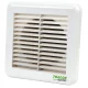 Vonkajšia pevná žalúzia s mriežkou, ku kúpeľň. ventilátoru