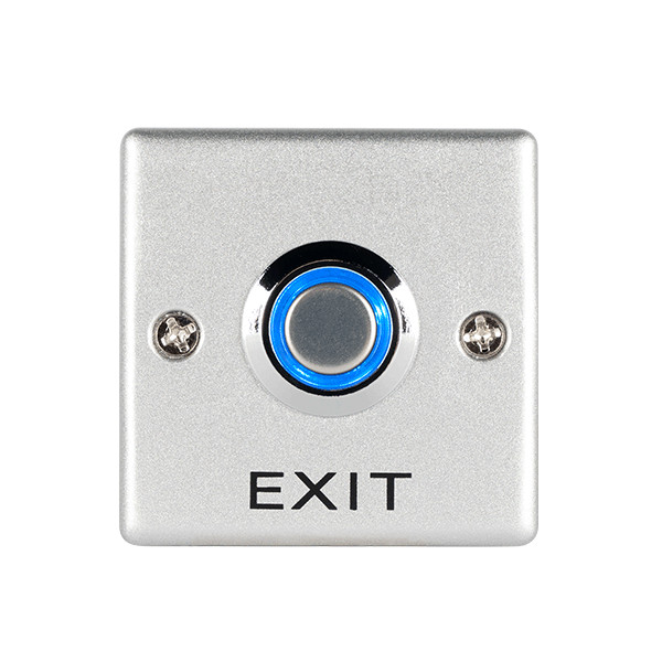 EL-EB53A ZINC ALLOY EXIT BUTTON (NO/COM)